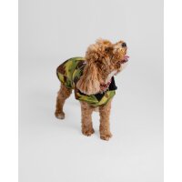 DRYROBE Dog Coat Hundemantel Grün Camo XS