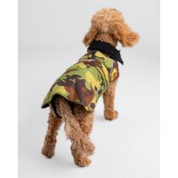 DRYROBE Dog Coat Hundemantel Grün Camo S
