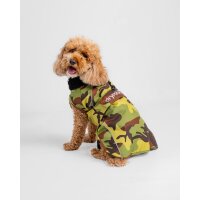 DRYROBE Dog Coat Hundemantel Grün Camo XL