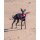 DRYROBE Dog Coat Hundemantel Schwarz Camo Pink XL