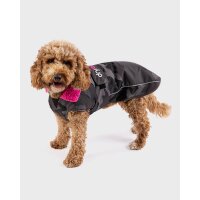 DRYROBE Waterproof Dog Coat Black Camo Pink XXL