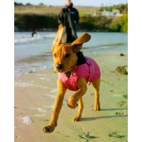 DRYROBE Dog Coat Hundemantel Pink Schwarz S
