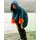 DRYROBE Fullzip Handtuchmantel Baumwolle Blau L