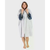 DRYROBE Fullzip Handtuchmantel Baumwolle Cloud S