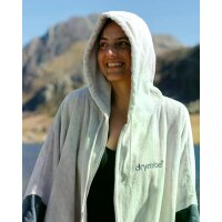 DRYROBE Fullzip Towel Robe Organic Cotton Cloud M