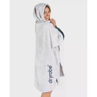 DRYROBE Fullzip Towel Robe Organic Cotton Cloud L