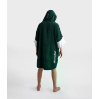 DRYROBE Fullzip Towel Robe Organic Cotton Green L