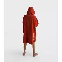 DRYROBE Fullzip Handtuchmantel Baumwolle Orange M