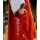 DRYROBE Fullzip Handtuchmantel Baumwolle Orange M