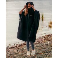 DRYROBE Regen-Poncho wasserdicht Schwarz unisize