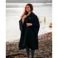 DRYROBE Regen-Poncho wasserdicht Schwarz unisize