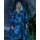 DRYROBE Regen-Poncho wasserdicht Blau Camo unisize