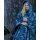 DRYROBE Regen-Poncho wasserdicht Blau Camo unisize