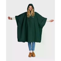 DRYROBE Regen-Poncho wasserdicht Grün unisize