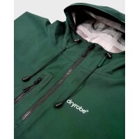 DRYROBE Regen-Poncho wasserdicht Grün unisize