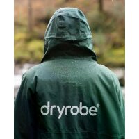 DRYROBE Regen-Poncho wasserdicht Grün unisize