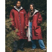 DRYROBE Advance Long Sleeve Burgundy Grey S