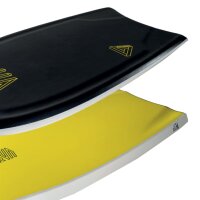 SNIPER Bodyboard Cortex PE Flex Schwarz Gelb 42