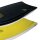 SNIPER Bodyboard Cortex PE Flex Schwarz Gelb 42