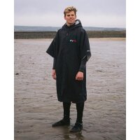DRYROBE Advance Short Sleeve Schwarz Grau S