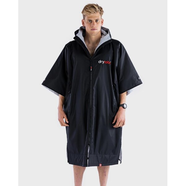 DRYROBE Advance Short Sleeve Black Grey M