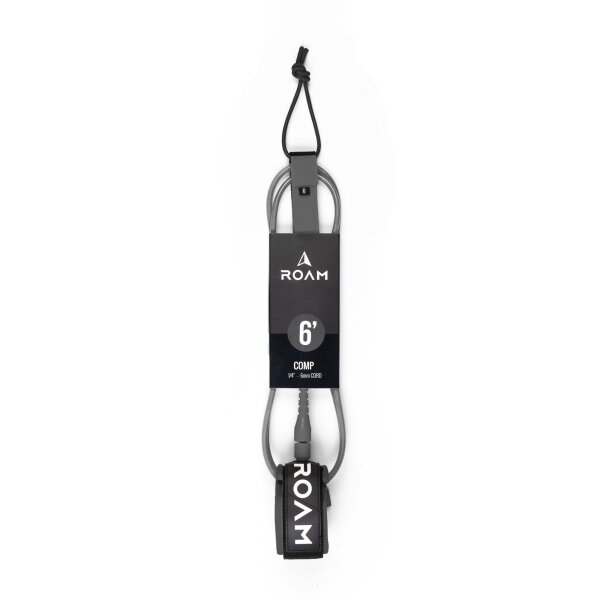 ROAM Surfboard Leash Comp 6.0 Grau