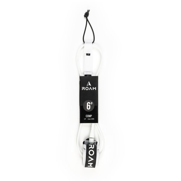ROAM Surfboard Leash Comp 6.0 white