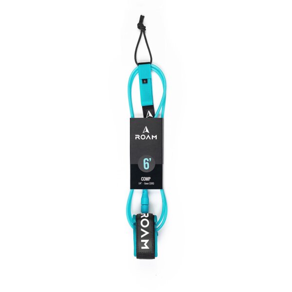 ROAM Surfboard Leash Comp 6.0 Dark Teal