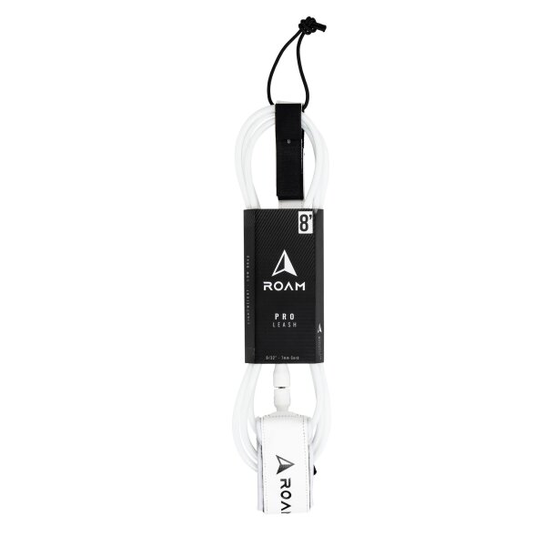 ROAM Surfboard Leash PRO 8.0 Weiss