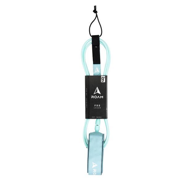 ROAM Surfboard Leash PRO 9.0 Lite Teal
