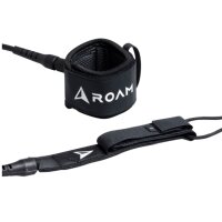 ROAM Surfboard Leash PRO 9.0 Knie Grau