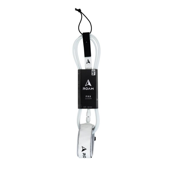 ROAM Surfboard Leash PRO 9.0 Knie Weiss