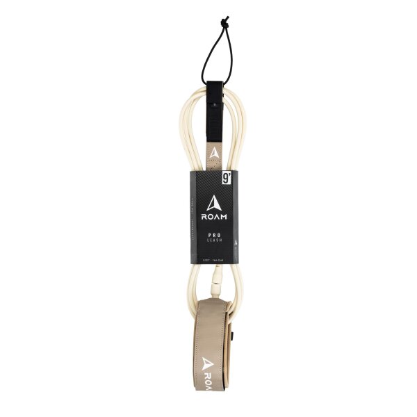 ROAM Surfboard Leash PRO 9.0 Calf Sand