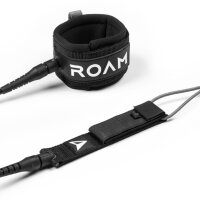 ROAM Surfboard Leash Premium 9.0 Dunkelrot