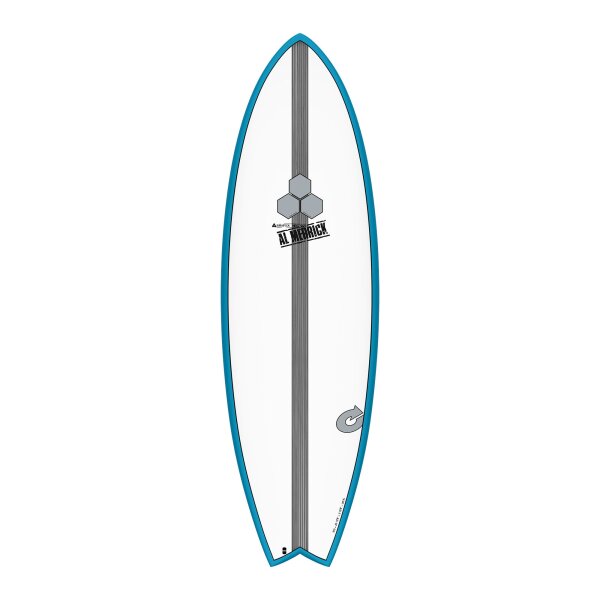 Surfboard CHANNEL ISLANDS X-lite PodMod 6.2 blue