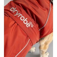 DRYROBE Waterproof Dog Coat Burnt Orange XL
