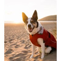 DRYROBE Waterproof Dog Coat Burnt Orange XL