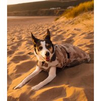 DRYROBE Dog Coat Hundemantel Sand Camo XS