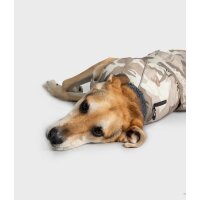 DRYROBE Dog Coat Hundemantel Sand Camo M