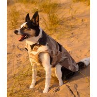 DRYROBE Dog Coat Hundemantel Sand Camo XXL