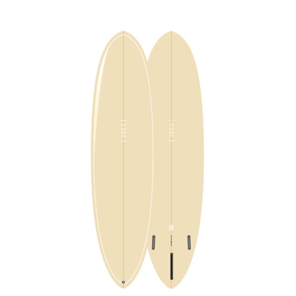 Surfboard CODE Polyester Autopilot 7.6 OatmealTint
