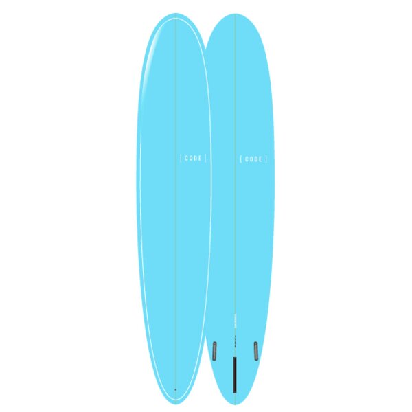Surfboard CODE Polyester Streamliner 9.0 Blue Tint