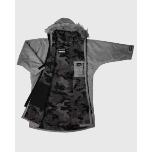 DRYROBE Advance Long Sleeve Alpine Grey Bk Camo M
