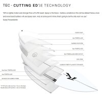 Surfboard RUSTY TEC Moby Fish 8.0 Quad
