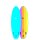 GO Surfboard Safety Soft Pro 6.0 Blue Rainbow