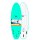 GO Surfboard Safety Soft Pro 6.6 Green Marble