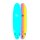 GO Surfboard Safety Soft Pro 7.0 Blue Rainbow