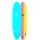 GO Surfboard Safety Soft Pro 8.0 Blue Rainbow