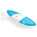 Surfboard TORQ Epoxy TET 6.10 MOD Fish Pinlines