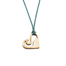Silver+Surf Jewellery Love Wave S gold